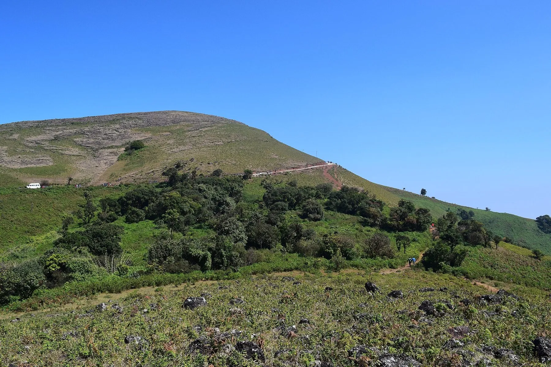 Mullayanagiri in cloud
